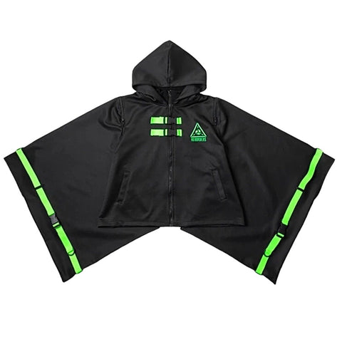BACK IN STOCK Cyber Punk Kimono Sleeve Hoodie by ACDC RAG