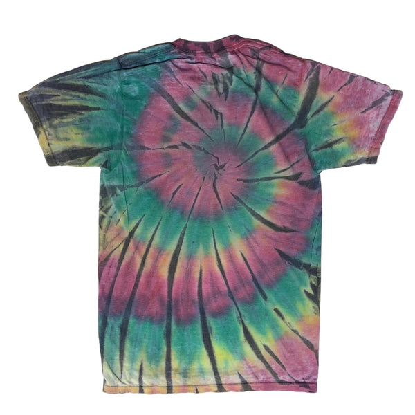 By Tooth and Claw for Blim “Red Green Yellow Tie Dye Gold Fool”