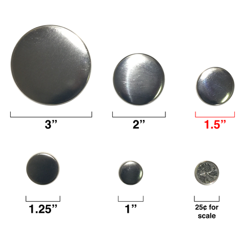 1.5" Button Parts