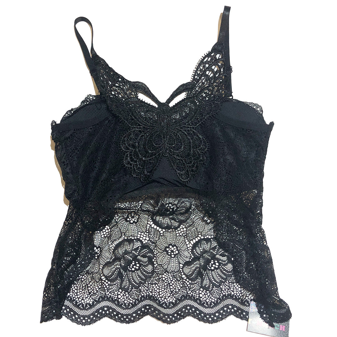 Enchanted Butterfly Lace Cami