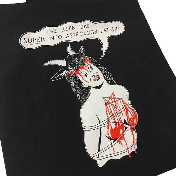"Astrology" Tote by PUPPYTEETH