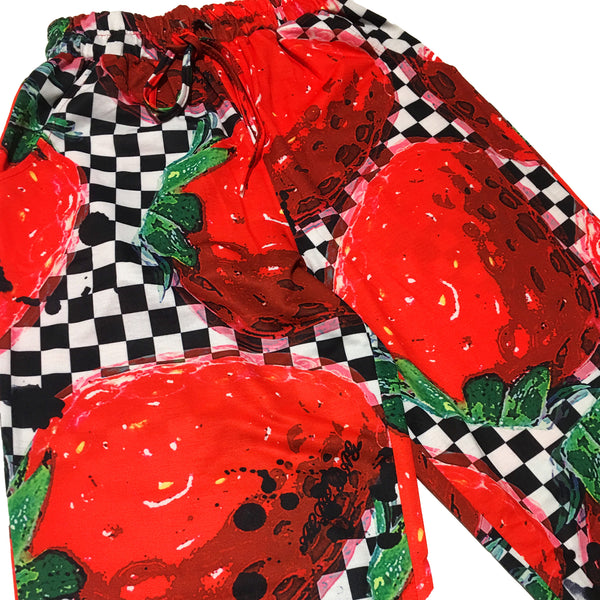 "Checkered Strawberry" Pants by ACDC RAG