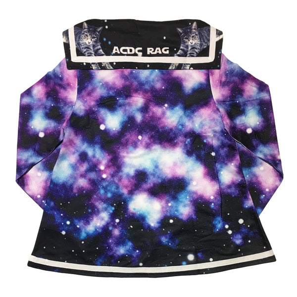 "Galaxy Cat" Sailor Top by ACDC RAG