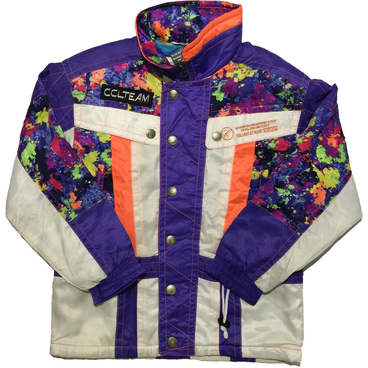 CCLTEAM Purple, White, Orange Jacket