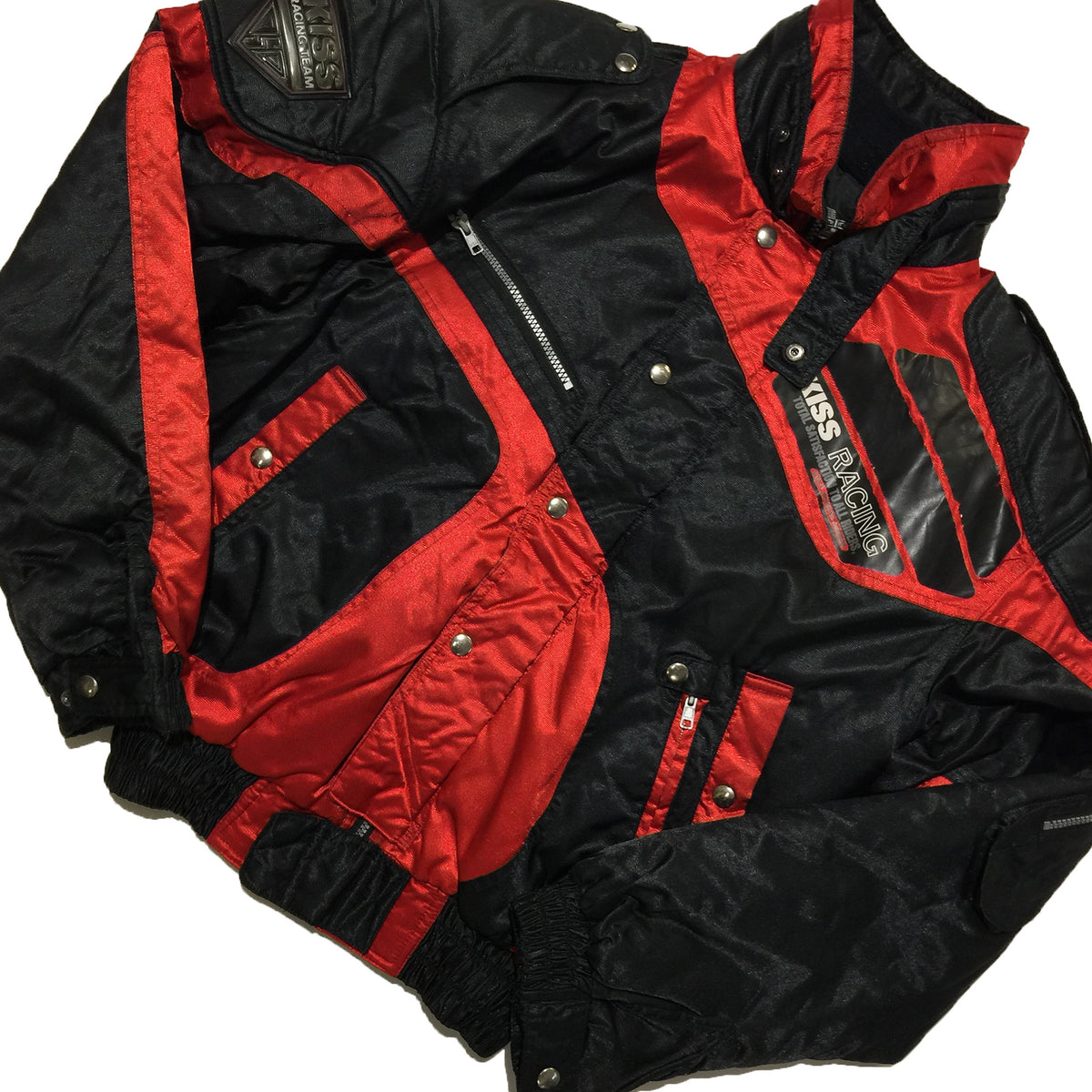 Kiss Racing Team Red and Black Jacket – Blim Vancouver