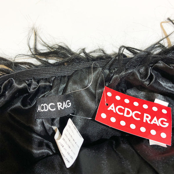 ACDCRAG Faux Fur Shorts