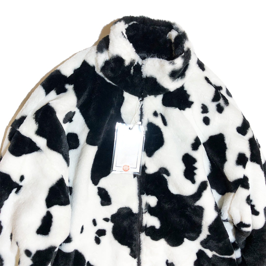 Cow fur clearance jacket