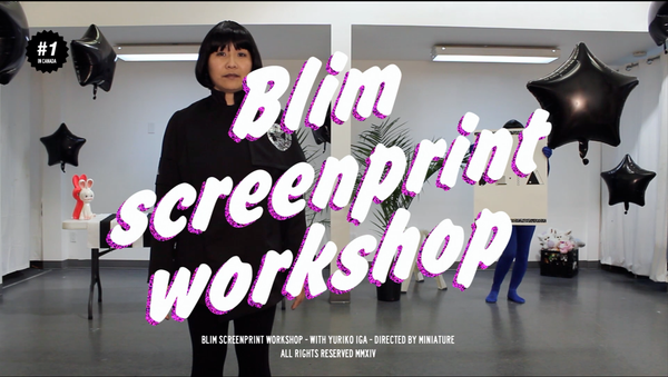 Blim Intro and Level 2 Combo Screen print Workshop