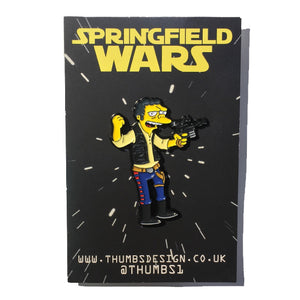 LAST ONE! Moe x Springfield Wars Pin Badge by THUMBS