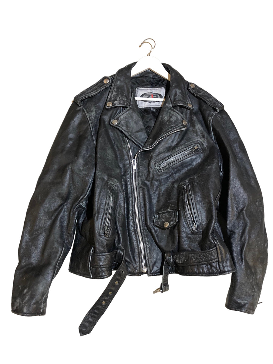 ZR Apparel Leather Biker Jacket