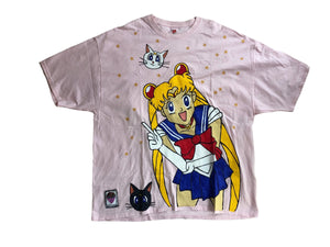 Hand Painted OOAK Sailormoon T dress by Zealot