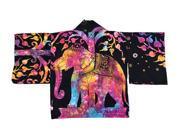 Few of a Kind Handmade Tribal Elephant Haori by Blim
