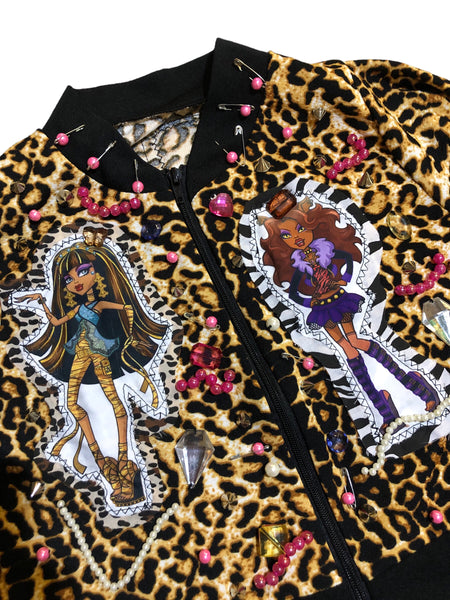 Hand Embellished Bratz  Jacket by Zealot