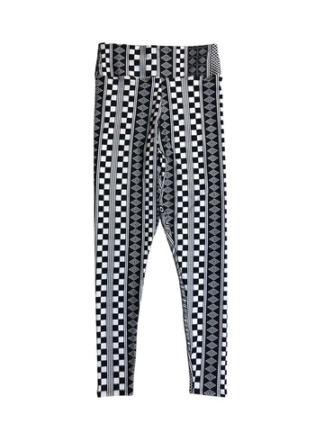 Blim Black and white  Printed Leggings