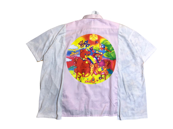 OOAK Upcycled Mickey Button Up by Zealot