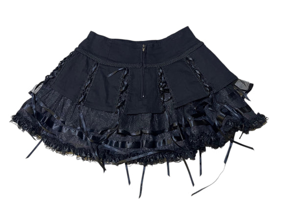 Lolita Lace Goth Skirt