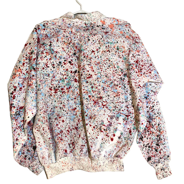 OOAK Splatter Sweater by Dang Olson x Blim