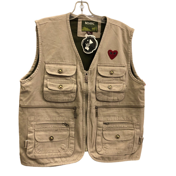 Custom Screen Printed Gummo Cargo Vest