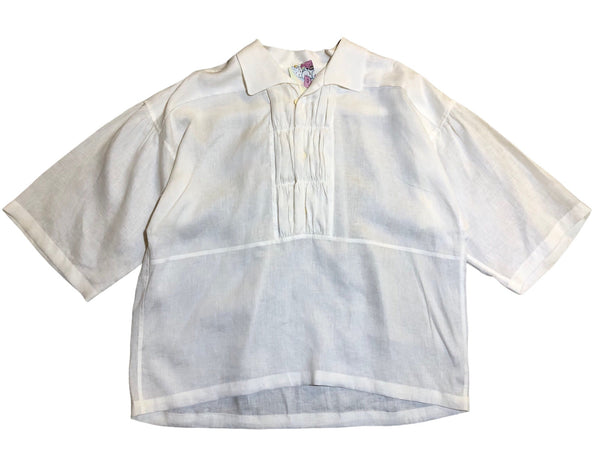Vintage Linen Button Up Shirt