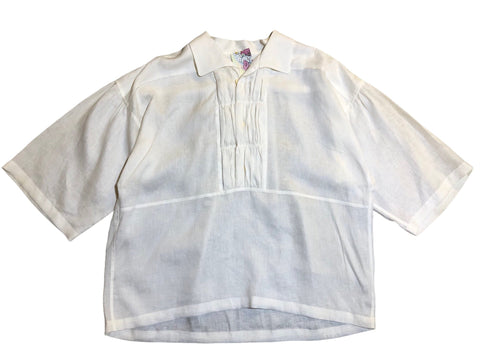 Vintage Linen Button Up Shirt