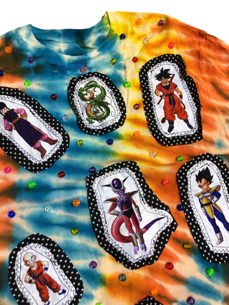 Hand Embellished Dragon Ball Shirt by Zealot