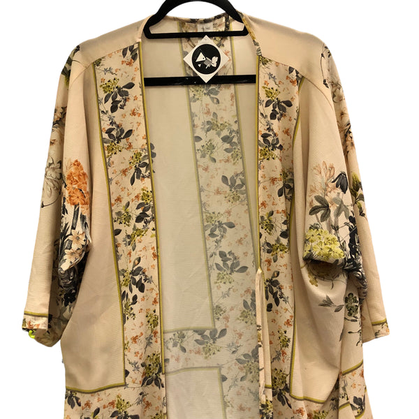 Vintage floral Sheer Robe