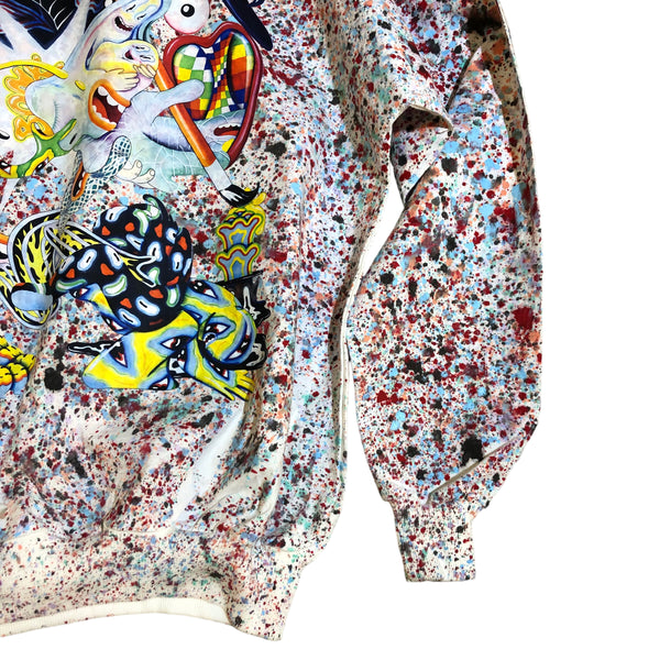 OOAK Splatter Sweater by Dang Olson x Blim