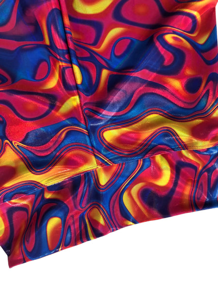 Blim Neon Printed Booty Shorts