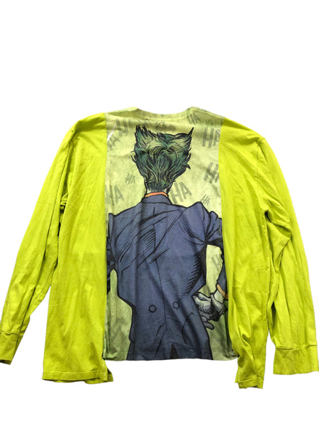 Upcycled Joker Long sleeve Shirt by Zealot