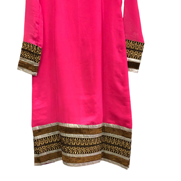 Vintage Pink Traditional Dress