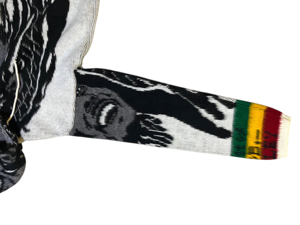 Rare Vintage Bob Marley Fleece Knit Jacket