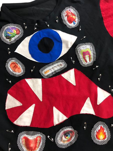 OOAK Upcycled Cyclops shirt by Zealot