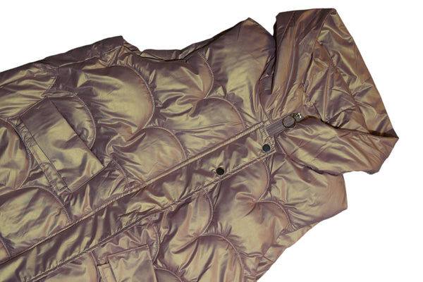 New Gold Down Puffer Long Vest