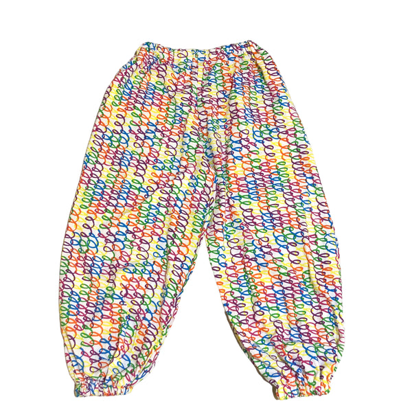 Custom Rainbow Cotton Balloon Pant by Blim