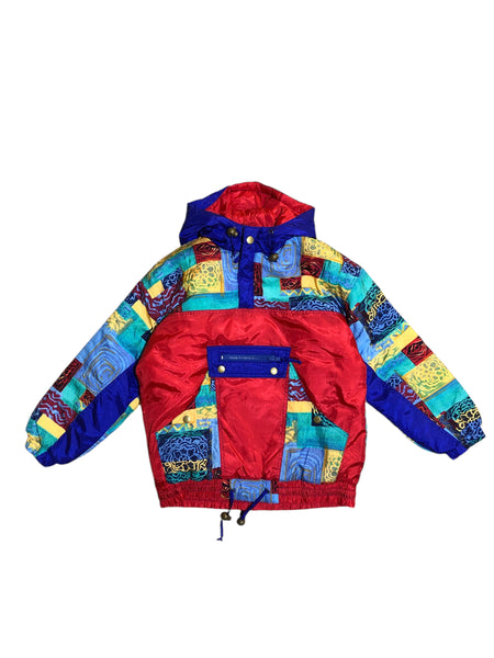 Vintage Royal Blue Ted Pullover Jacket from Japan