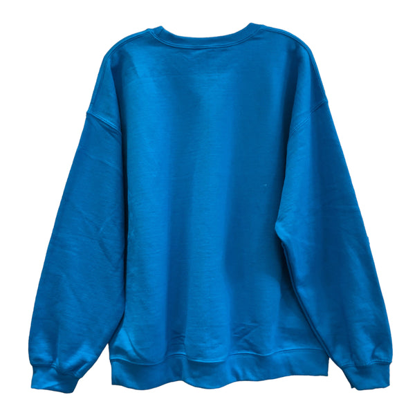 OOAK Turquoise Crewneck Sweater by Dang Olson x Blim