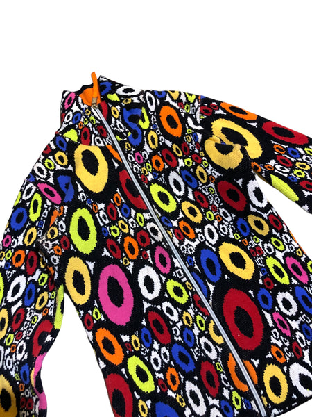 Castelbajac for Rossignol Knit Zip Up Sweater