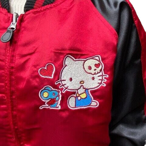 Hello Kitty Embroidered Reversible Sukajan