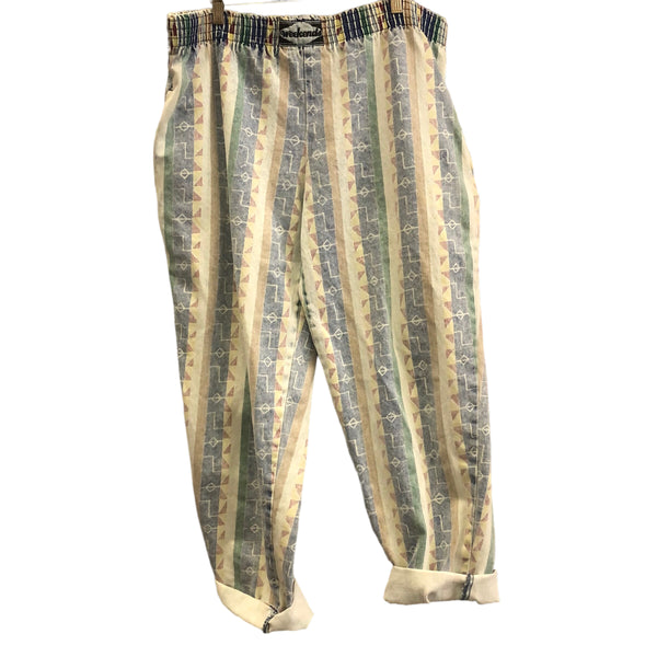 Vintage Weekends Denim Printed Pant