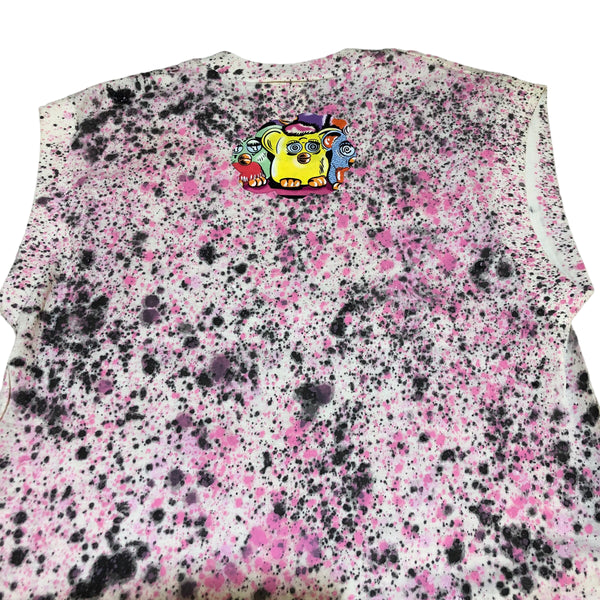 Furby Heart Splatter T by Blim x Jam Jams