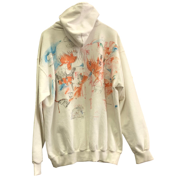 OOAK Hand Painted Hoodie by Kai x Blim