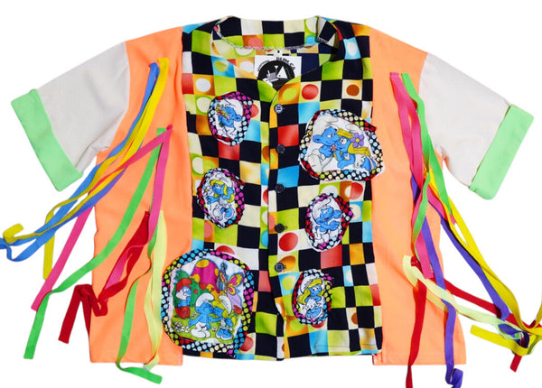 Hand Upcycled shirt by Zealot