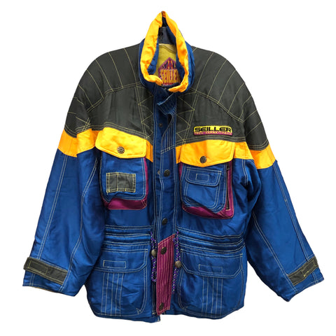 Vintage Head Sportswear Jacket 80s 90s Colorblock Tennis Sport