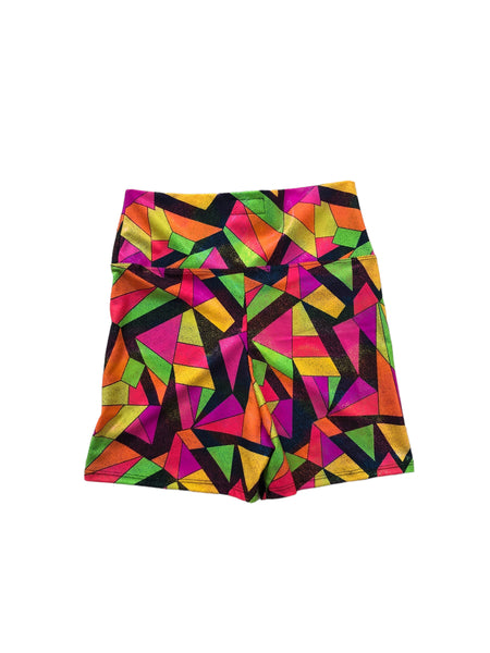 Blim Neon Printed Booty Shorts