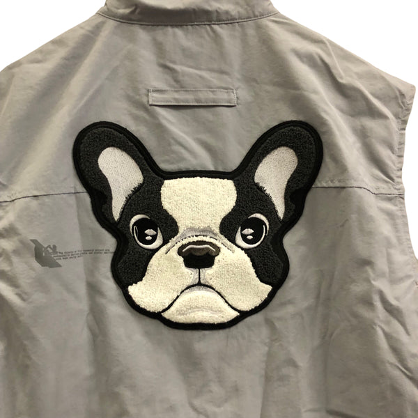 Embellished French Terrier Cargo vest