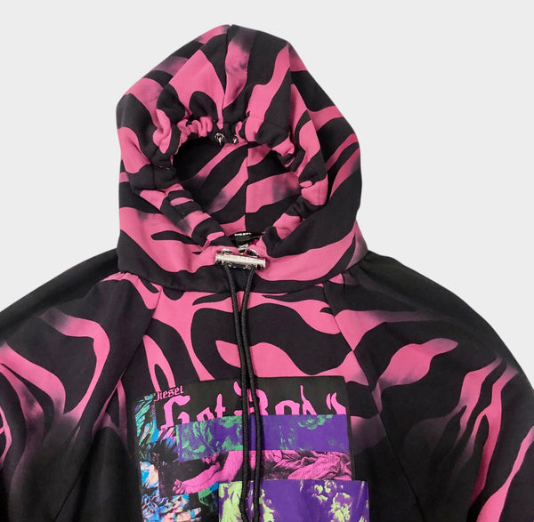 Diesel x Thug Life Custom Hoody