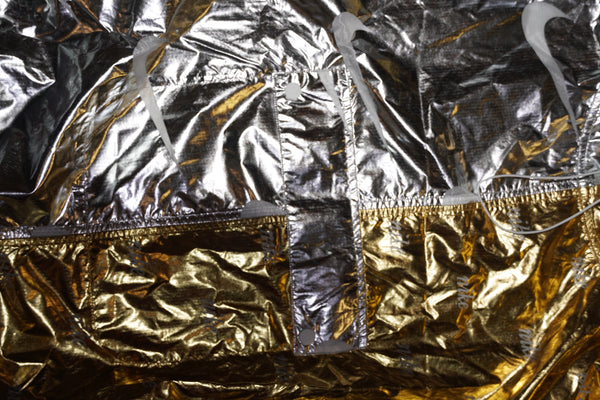 New Gold silver Nike pullover hoody