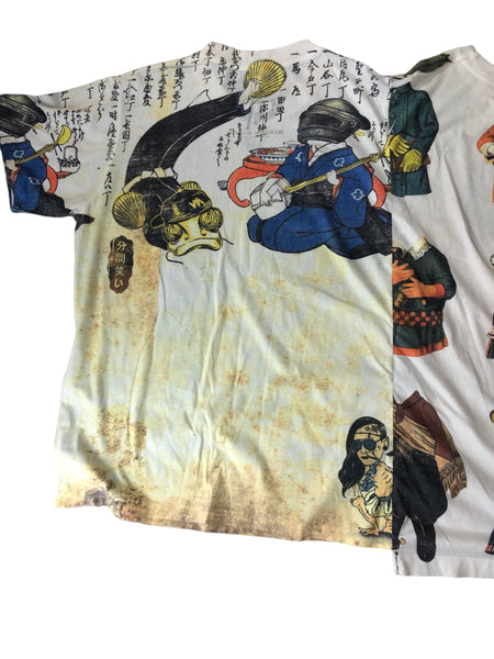 Hand Upcycled Get Along Shirt by Zealot