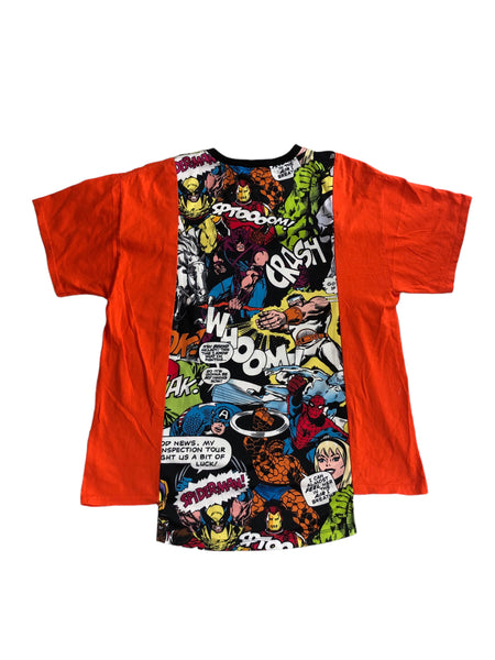 Hand Upcycled Marvel Shirt by Zealot