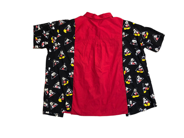 Hand Upcycled Mickey Shirt by Zealot